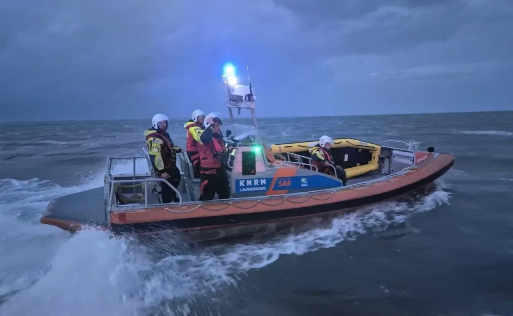 KNRM Reddingsboot in actie